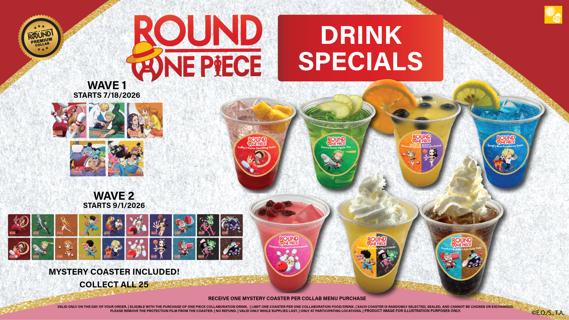 ONE PIECE x ROUND1 | Round1 USA